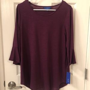 Apt. 9 3/4 sleeve shirt. NWT!